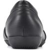 image:imageCliffs by White Mountain Womens Cushioned Chic Ballet FlatBlackBurnishedSmooth