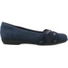 image:imageCliffs by White Mountain Womens Cushioned Chic Ballet FlatDark Blue Denim Fabric