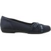 image:imageCliffs by White Mountain Womens Cushioned Chic Ballet FlatNavy Nylon