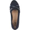 image:imageCliffs by White Mountain Womens Cushioned Chic Ballet FlatNavy Nylon