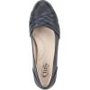 image:imageCliffs by White Mountain Womens Cushioned Chic Ballet FlatNavyBurnishedSmooth