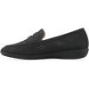 image:imageCliffs by White Mountain Womens Cushioned Samson Perforated Penny LoaferBlack Nubuck