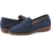 image:imageCliffs by White Mountain Womens Cushioned Samson Perforated Penny LoaferDark Blue Nubuck