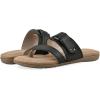 image:imageCliffs by White Mountain Womens Fancify Flat SandalBlack Burnished Smooth