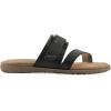 image:imageCliffs by White Mountain Womens Fancify Flat SandalBlack Burnished Smooth