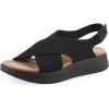 image:imageCLIFFS BY WHITE MOUNTAIN womens HarleenBlack Fabric