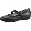image:imageCliffs by White Mountain Womens Cushioned Carwen Mary Jane FlatBlackSmooth