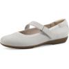 image:imageCliffs by White Mountain Womens Cushioned Carwen Mary Jane FlatOffwhite Smooth