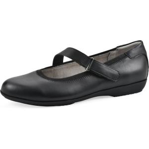 image:imageCliffs by White Mountain Womens Cushioned Carwen Mary Jane FlatBlackSmooth