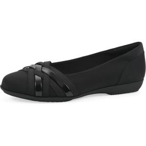 image:imageCliffs by White Mountain Womens Cushioned Chic Ballet FlatBlack Nylon