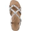 image:imageCLIFFS BY WHITE MOUNTAIN womens FraniaSilver Metallic Smooth