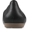 image:imageCliffs by White Mountain Womens Cushioned Frankson Open SandalBlack Smooth