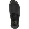 image:imageCliffs by White Mountain Womens Cushioned Frankson Open SandalBlack Smooth