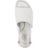 image:imageCliffs by White Mountain Womens Cushioned Frankson Open SandalWhite Nubuck