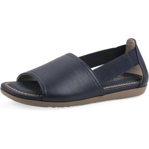 image:imageCliffs by White Mountain Womens Cushioned Frankson Open SandalNavy Smooth
