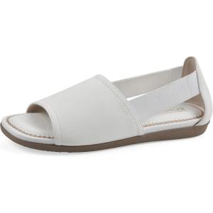 image:imageCliffs by White Mountain Womens Cushioned Frankson Open SandalWhite Nubuck