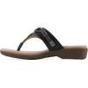 image:imageCliffs by White Mountain Womens Cushioned Bainah Thong SandalNavy Woven