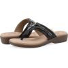 image:imageCliffs by White Mountain Womens Cushioned Bainah Thong SandalNavy Woven