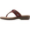 image:imageCliffs by White Mountain Womens Cushioned Bainah Thong SandalRed Woven