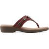 image:imageCliffs by White Mountain Womens Cushioned Bainah Thong SandalRed Woven