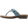 image:imageCliffs by White Mountain Womens Cushioned Bainah Thong SandalTurquoise Woven