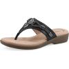 image:imageCliffs by White Mountain Womens Cushioned Bainah Thong SandalNavy Woven