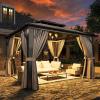 10'x12'-Grey Metal Roof