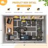 image85 x 56ft Outdoor Storage Shed with Base