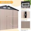image85 x 56ft Outdoor Storage Shed with Base