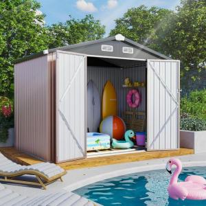 image85 x 56ft Outdoor Storage Shed with Base