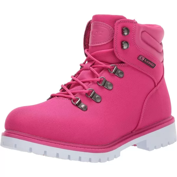 Deep Pink/White