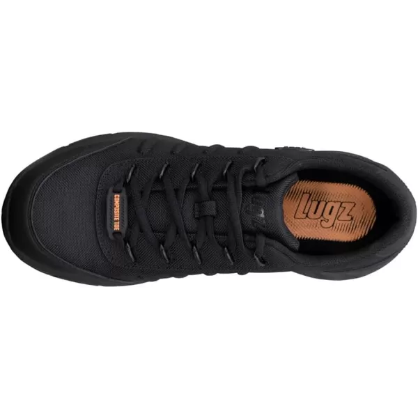 Lugz Mens Grapple Slip Resistant Composite Toe Work Safety Shoes Casual - Black