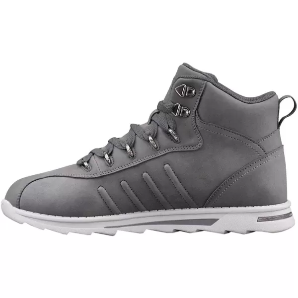 imageLugz Mens Changeover Hi Classic Chukka SneakerCharcoalGlacier