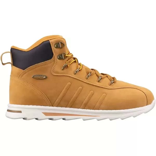 imageLugz Mens Changeover Hi Classic Chukka SneakerGolden WheatBarkWhisperwhite