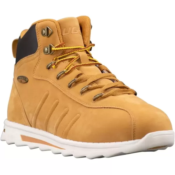 imageLugz Mens Changeover Hi Classic Chukka SneakerGolden WheatBarkWhisperwhite