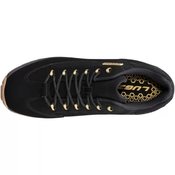 imageLugz Mens Express Fashion SneakerBlackGoldGum
