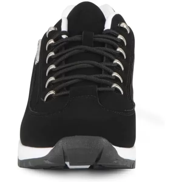 imageLugz Mens Express Fashion SneakerBlackWhite