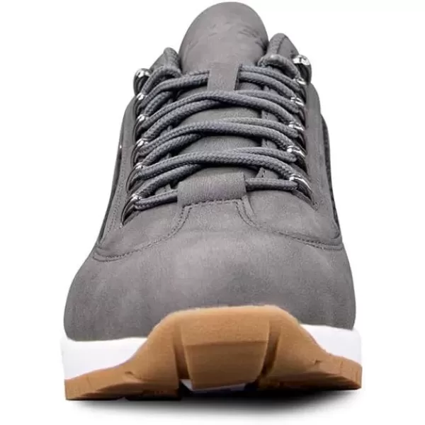 imageLugz Mens Express Fashion SneakerCharcoalWhiteGum