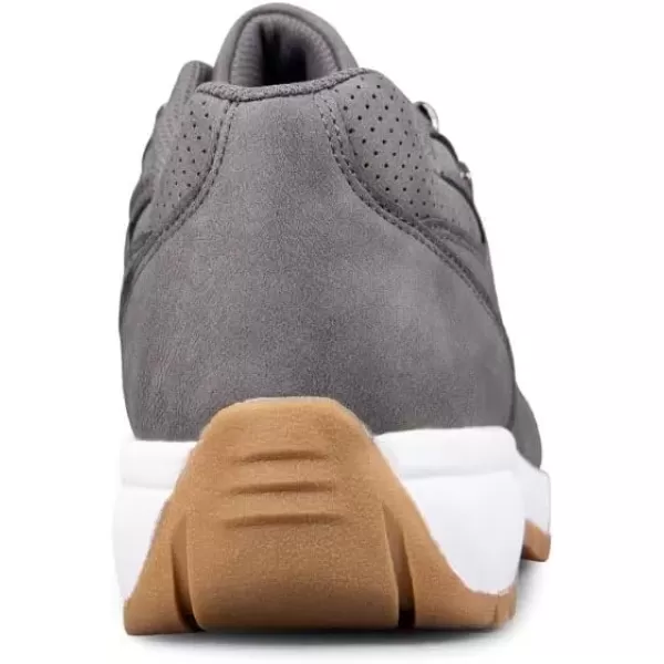 imageLugz Mens Express Fashion SneakerCharcoalWhiteGum