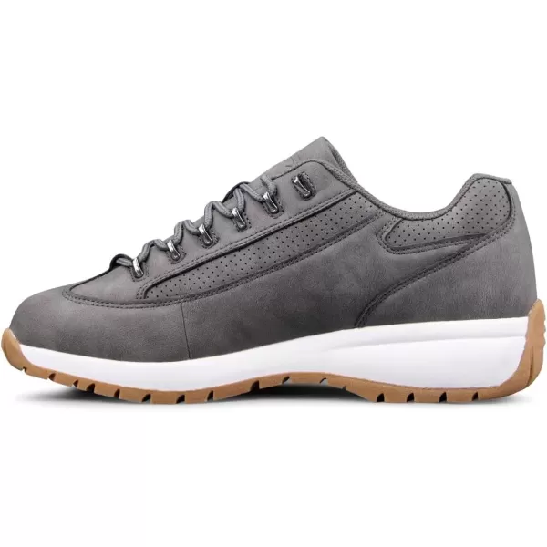 imageLugz Mens Express Fashion SneakerCharcoalWhiteGum