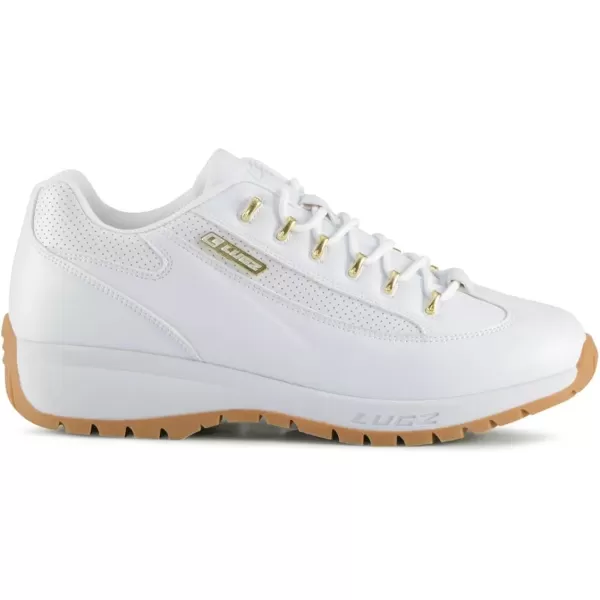 imageLugz Mens Express Fashion SneakerWhiteGum