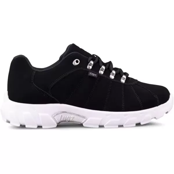 imageLugz Mens Compass SneakerBlackWhiteSilver