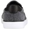 imageLugz Mens Clipper Fashion SneakerBlackWhite Chambray