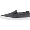 imageLugz Mens Clipper Fashion SneakerBlackWhite Chambray