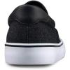 imageLugz Mens Clipper Fashion SneakerBlackWhite Denim