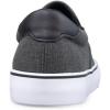 imageLugz Mens Clipper Fashion SneakerBlackWhiteGum