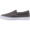 imageLugz Mens Clipper Fashion SneakerCharcoalWhite Denim