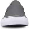 imageLugz Mens Clipper Fashion SneakerDark GreyWhite