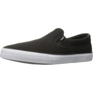 imageLugz Mens Clipper Fashion SneakerBlackWhite