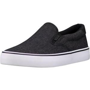 imageLugz Mens Clipper Fashion SneakerBlackWhite Denim